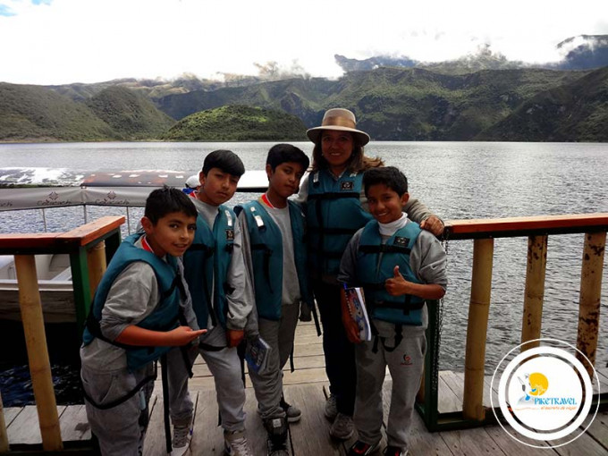 Viaje a laguna de Cuicocha