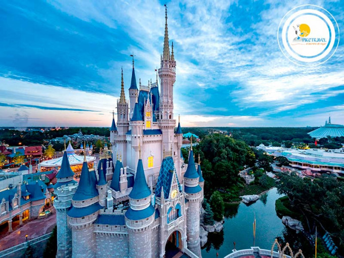 Visita los mágicos  Parques de Orlando