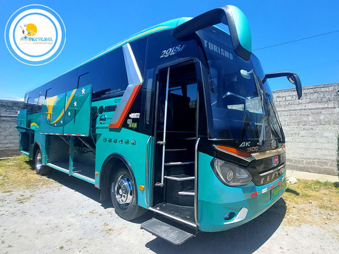 Servicio transporte de turismo Ecuador